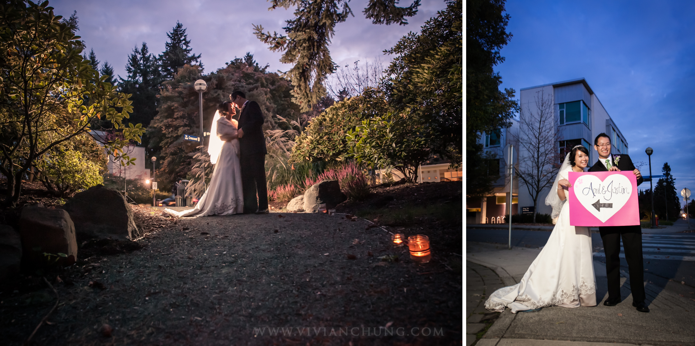 7 UBC wedding April Justin sunset portrait 2